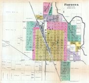 Parsons, Kansas State Atlas 1887